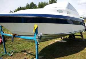 Yacht hull repair
